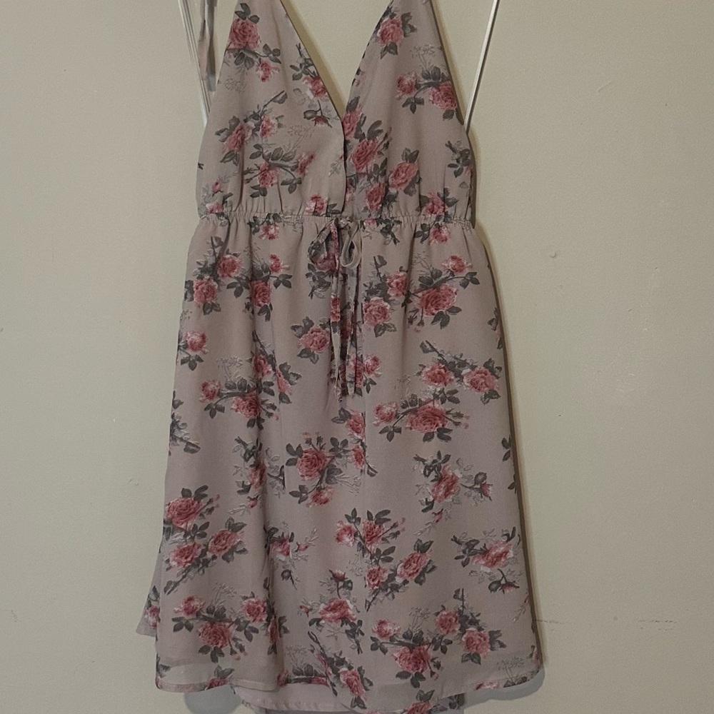 Princess Polly Blush Pink Floral Mini Dress - Picture 5 of 7